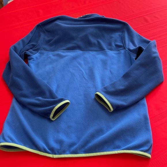 Patagonia Mens Micro D Snap T Pullover Shirt Bayou Blue Size Medium - Picture 10 of 11